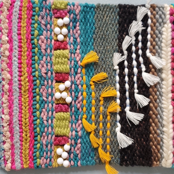 "Host Pick" Handmade weaving wall hanging/ wall art/ yarn art - Picture 4 of 4